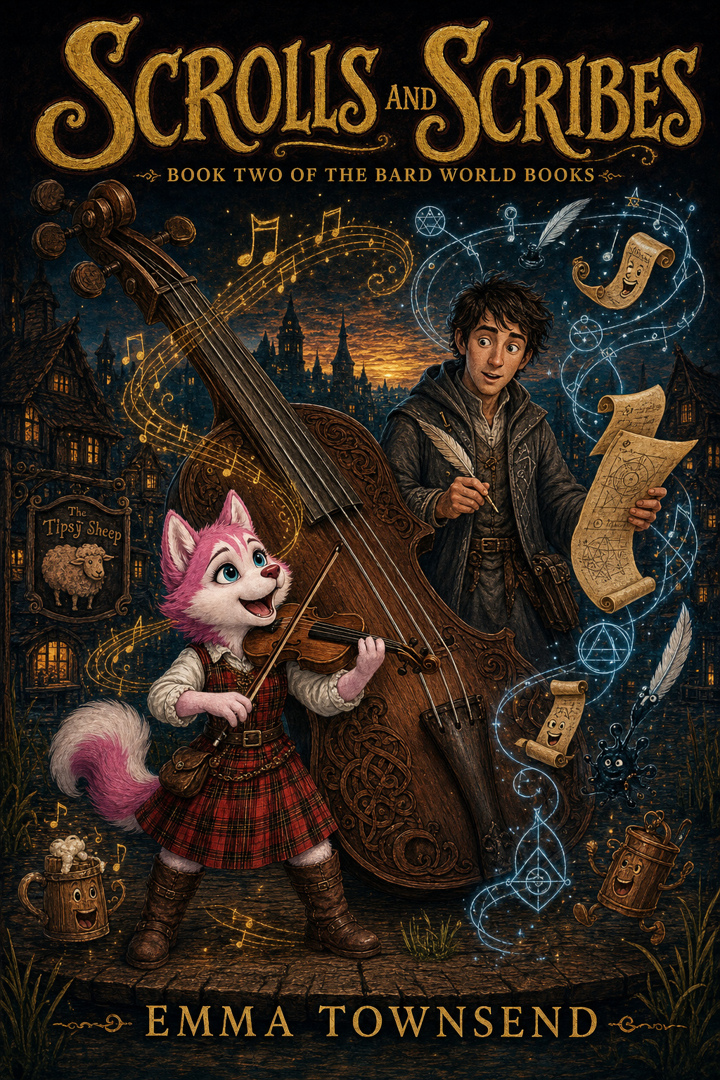 Cover of Scrolls and Scribes by Emma Townsend